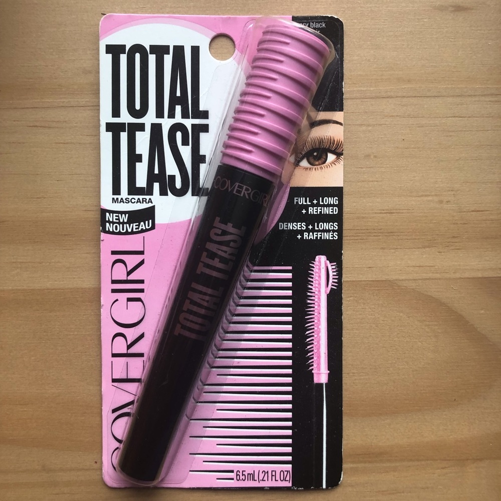 Covergirl total tease mascara (800- very black)